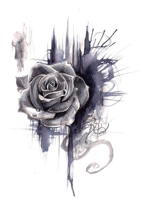 gothic drawing rose des vents|beautiful gothic roses.